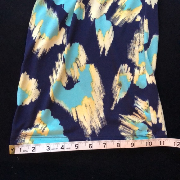 2 piece IMAN suit. Open jacket and pull on pants. Bright Navy, yellow, cheetah - Picture 11 of 16